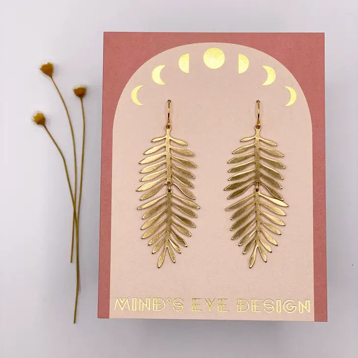 Mind's Eye Design | Fern Earrings
