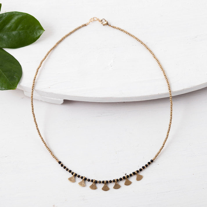 Baizaar | Triangle Drop Color Necklace