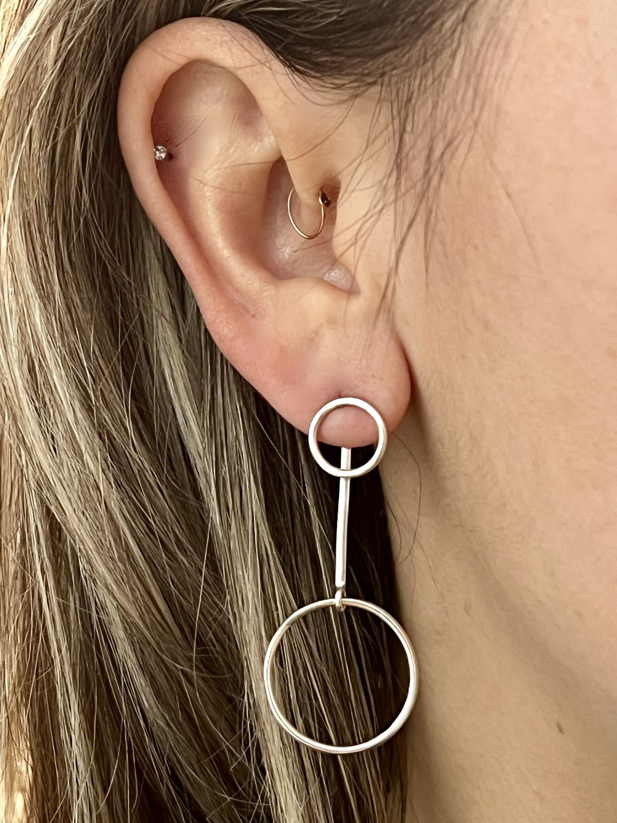 Baizaar | Open Circles Ear Jacket
