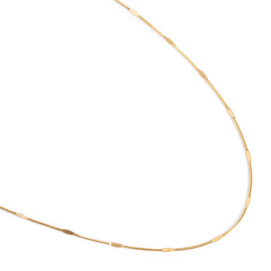 Mashallah | Gold Pressed Chain Necklace