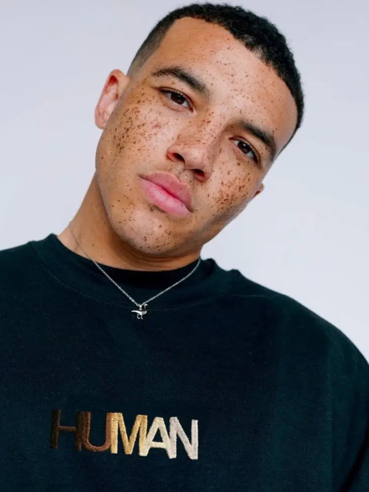 Wear The Peace | Human Embroidered Crewneck