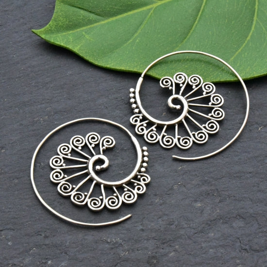 Warrior Spiral Earrings | BE061
