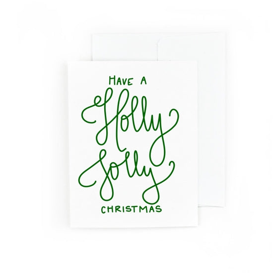 Have A Holly Jolly Christmas Card