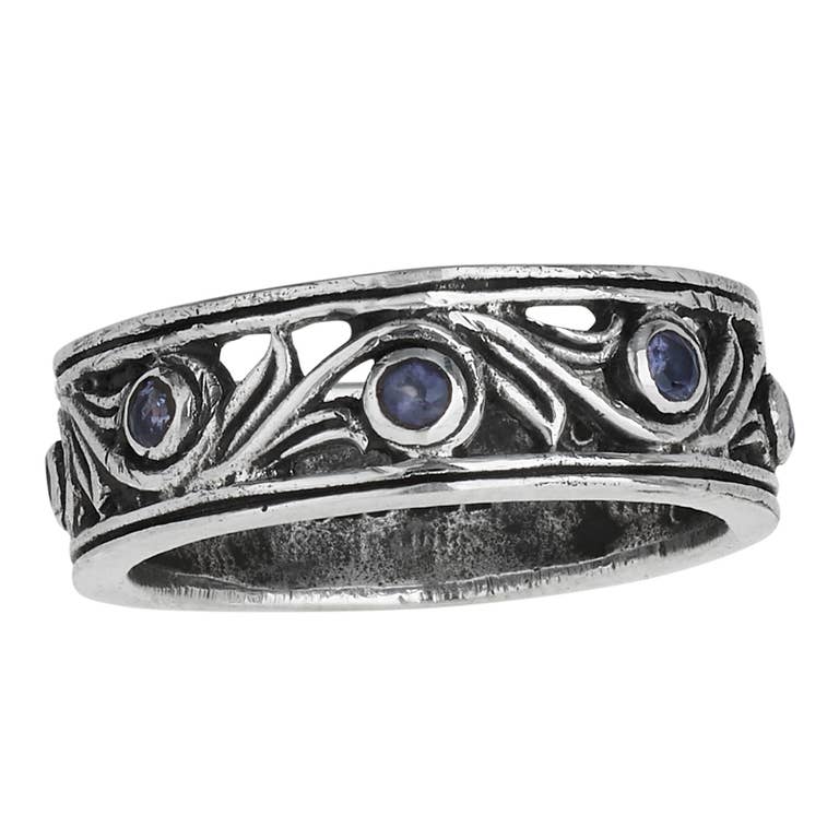 Search Party Sterling Silver and Iolite Ring