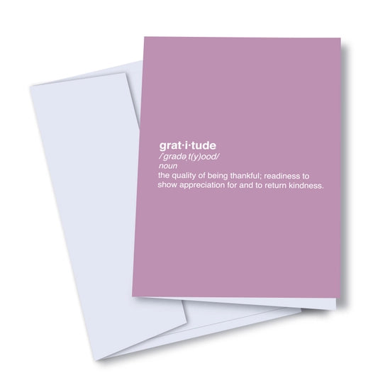 Gratitude Card
