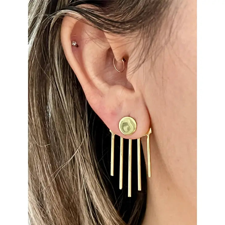 Baizaar | Sunburst Ear Jacket Earrings