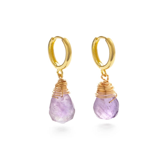 Mind's Eye Design | Gemstone Drops- Amethyst