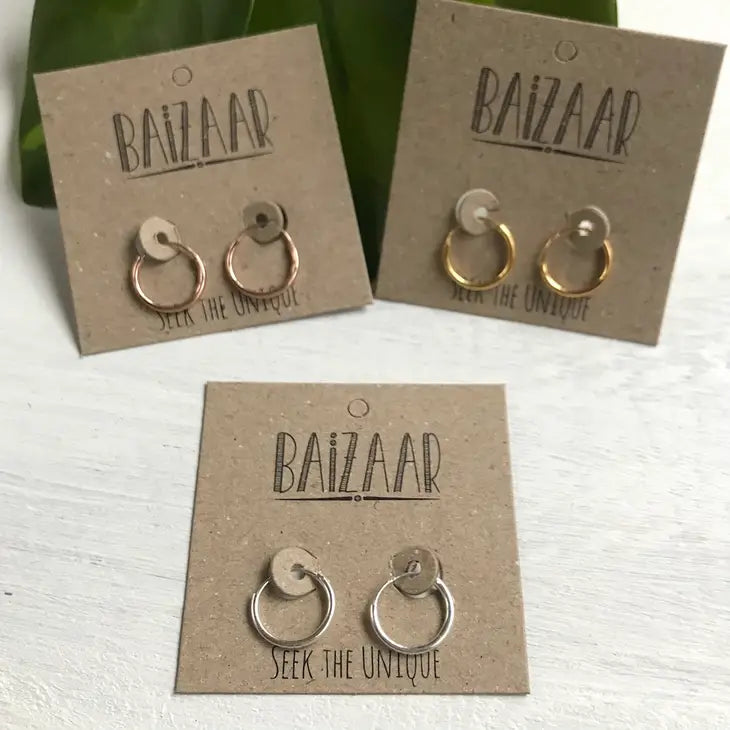 Baizaar | Tiny Hoop Earrings