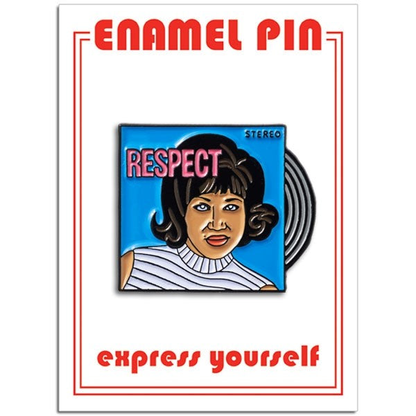 Aretha Franklin Pin