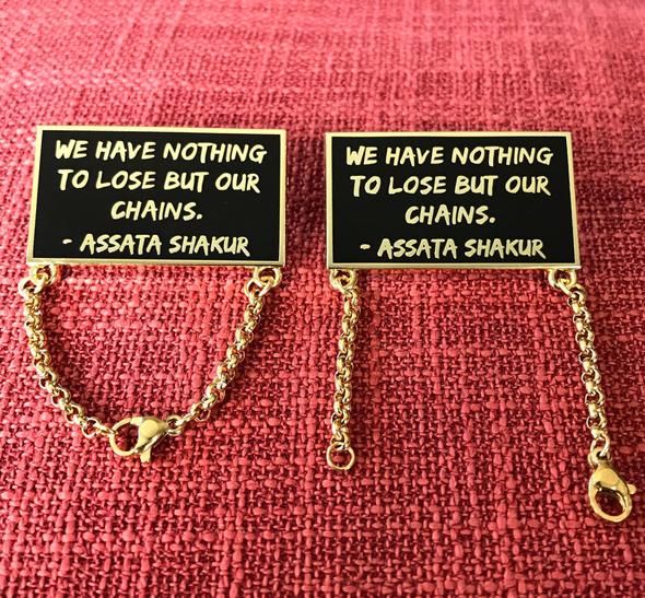 Radical Dreams | Assata Shakur Chains Pin