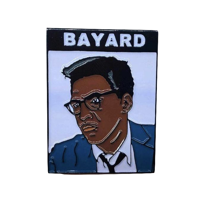 Bayard Rustin Soft Enamel Pin