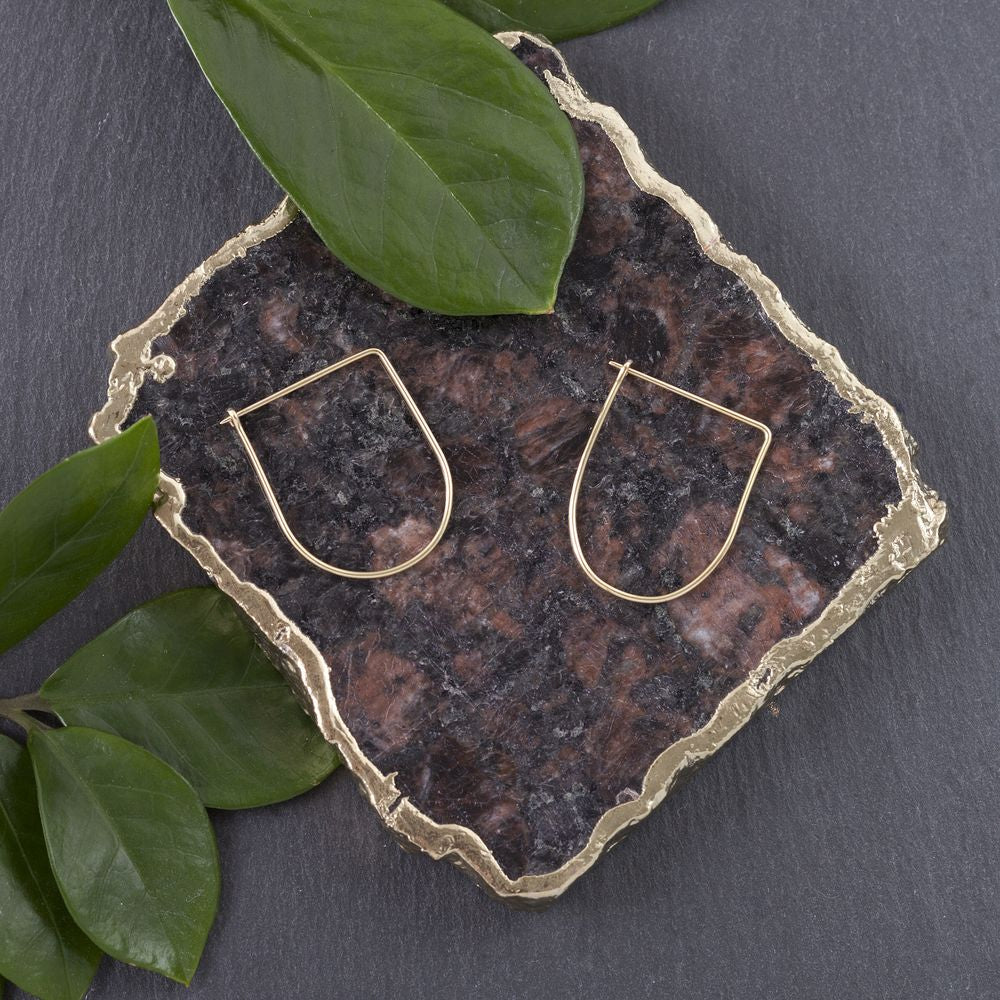 Offset Wire Earrings