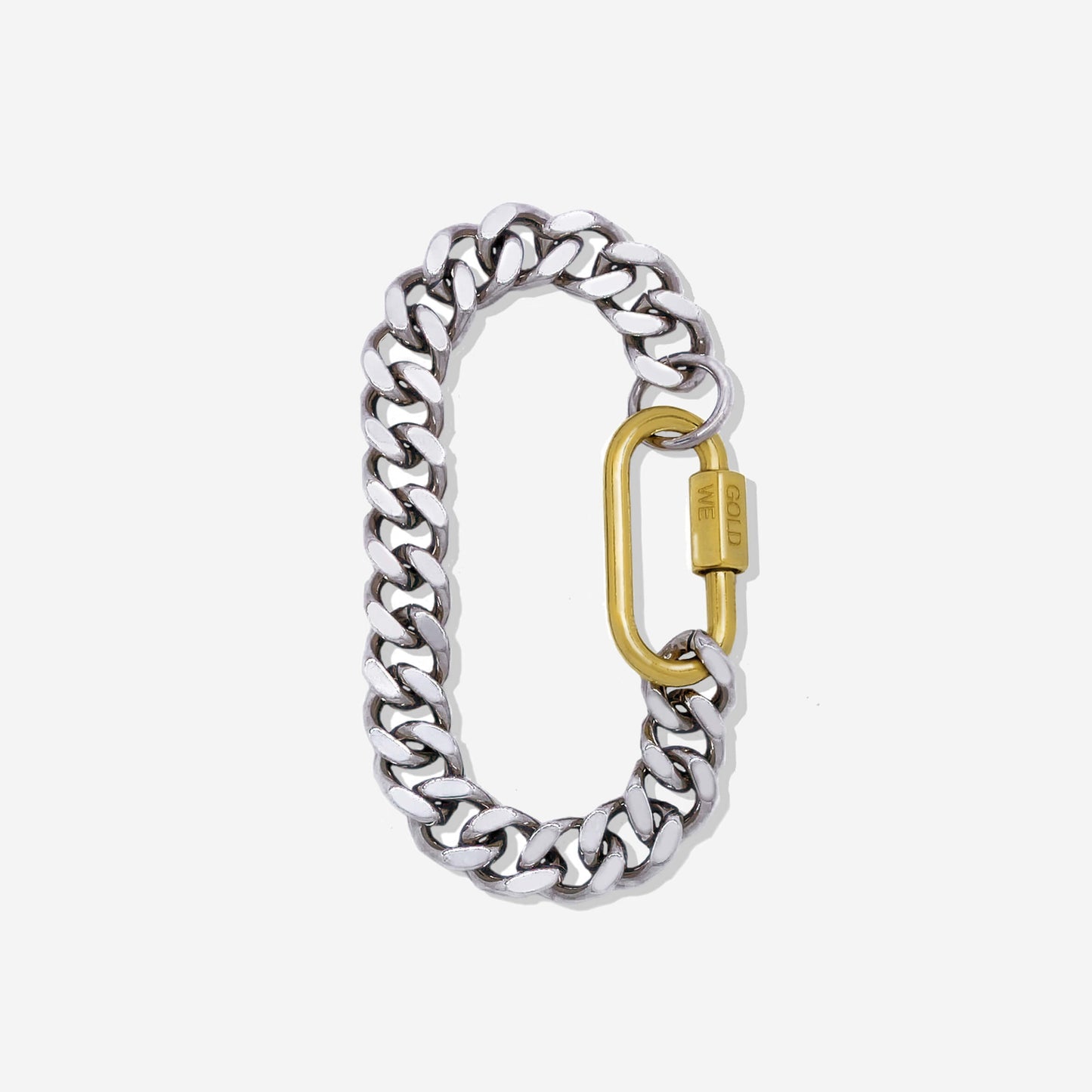IN GOLD WE TRUST| Unisex Bracelet - Cuban BRASS Chain