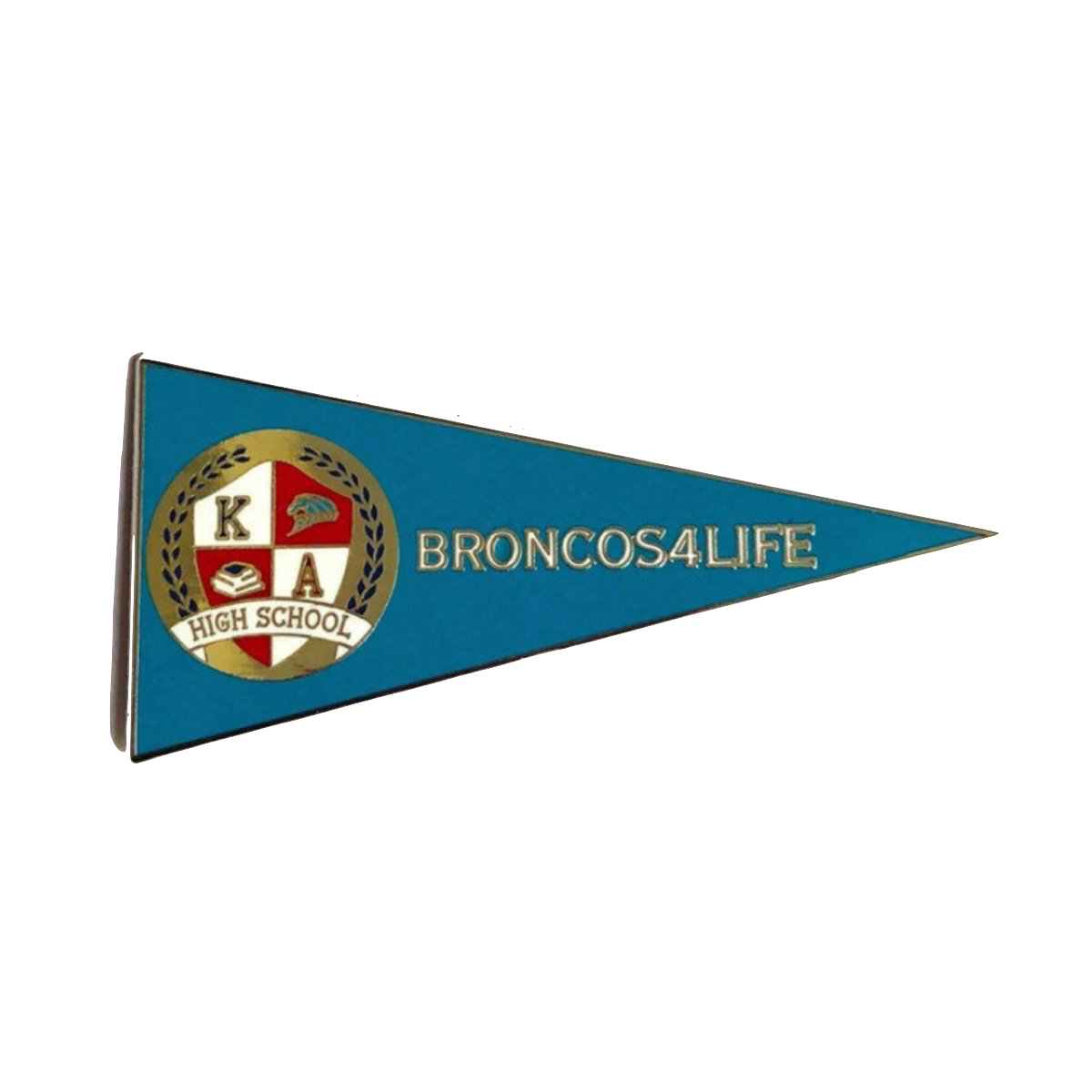 Broncos4Life Kenwood Academy Pin
