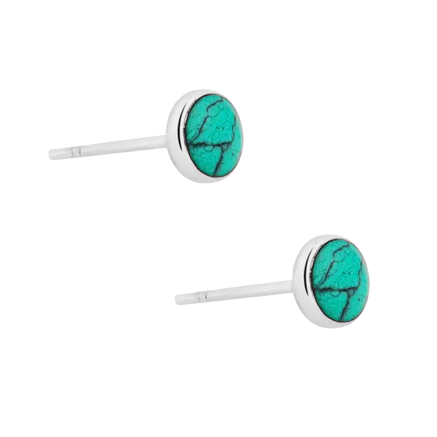 Beautiful Dainty Turquoise Studs