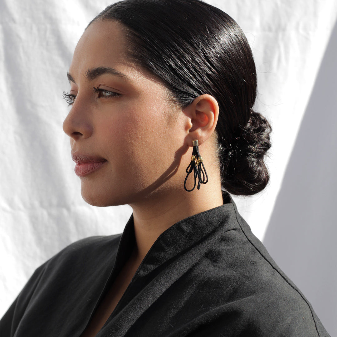 Calypso Black Earrings