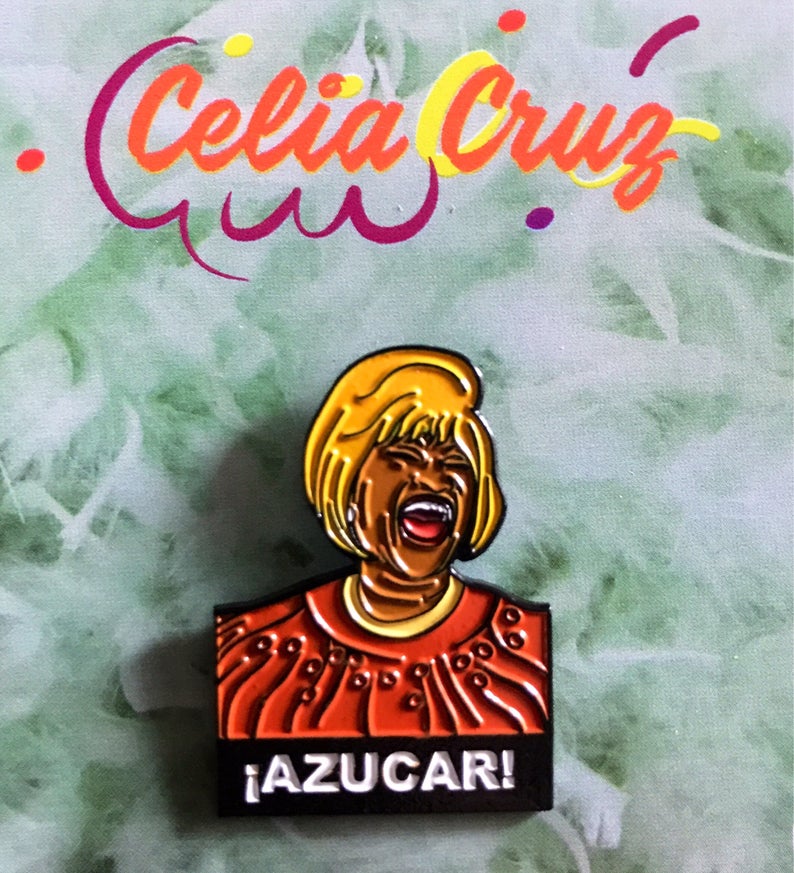 Celia Cruz - Enamel Pin by Reformed School