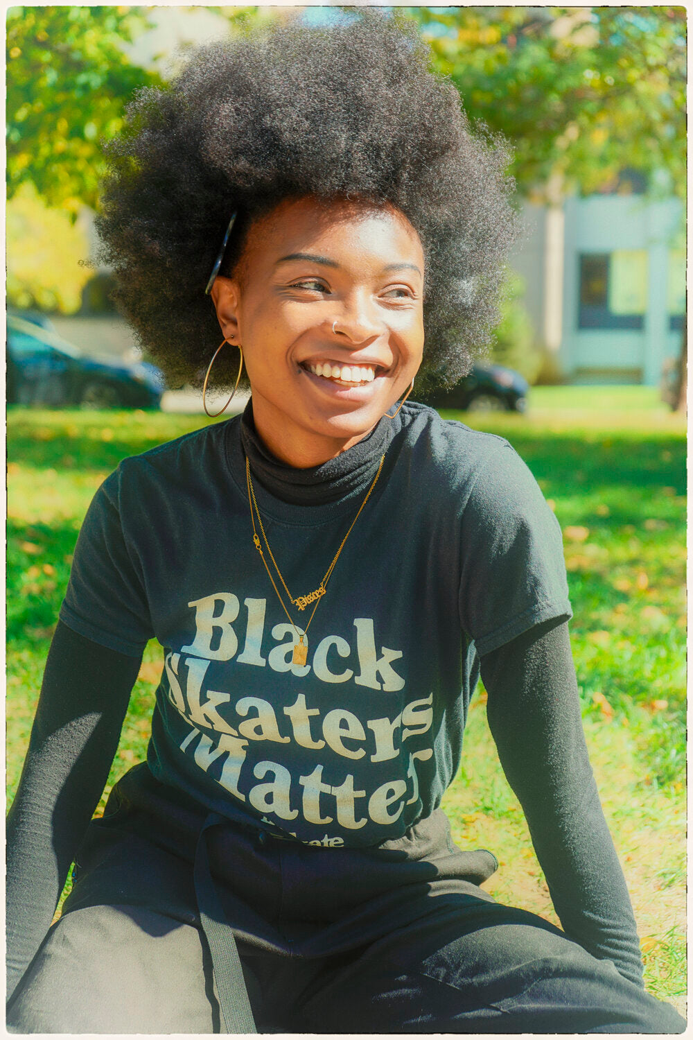 Black Skaters Matter Tee