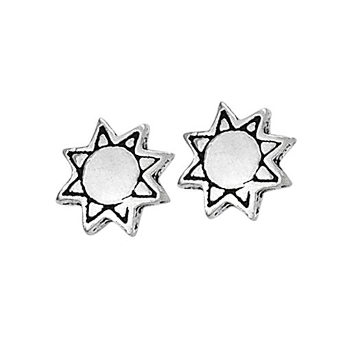 Sterling Silver Sunny Stud Earring
