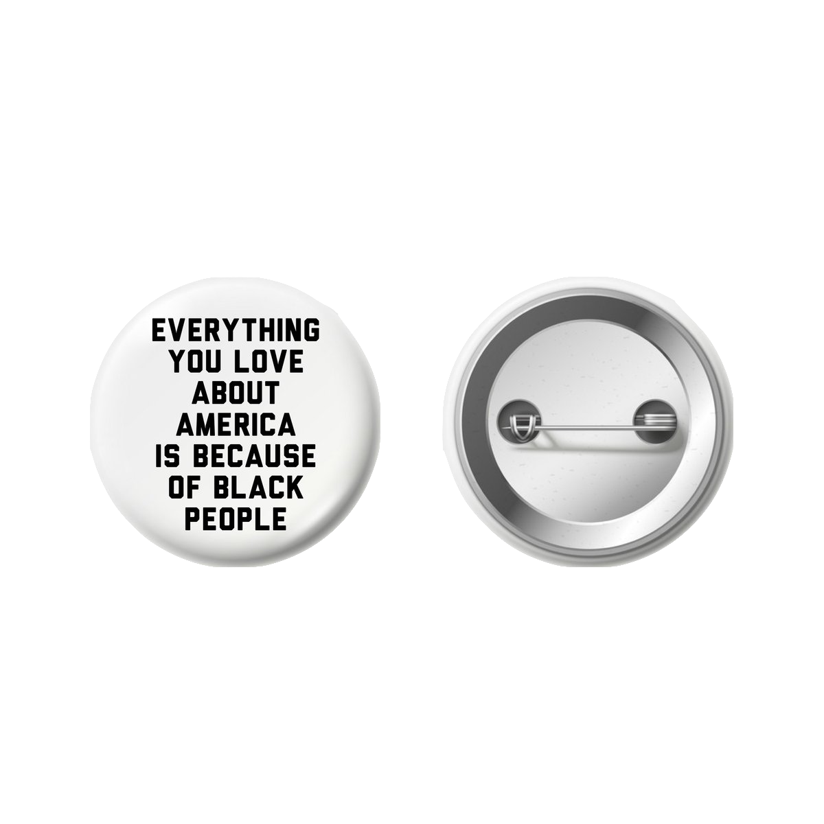 Silverroom | Everything You Love About America Button
