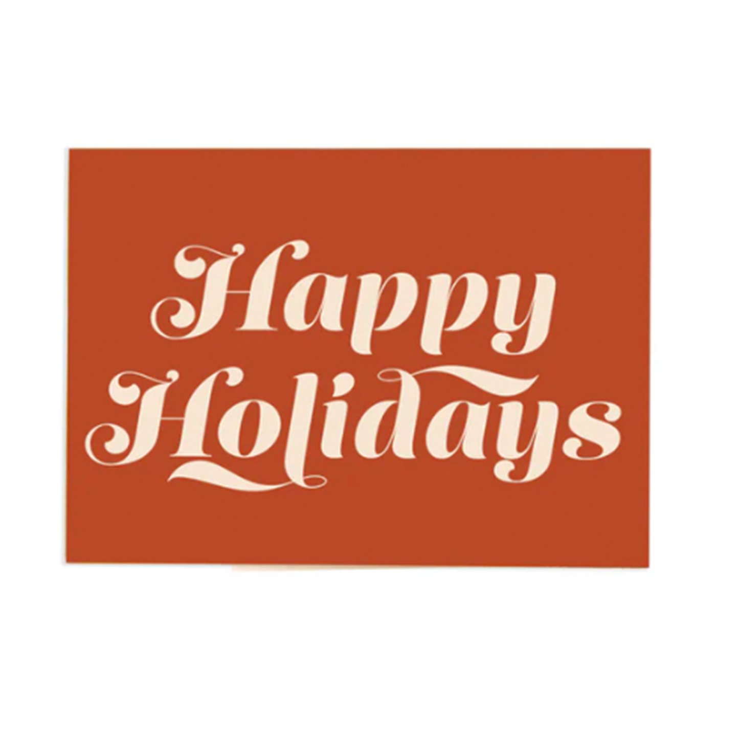 HAPPY HOLIDAYS CARD