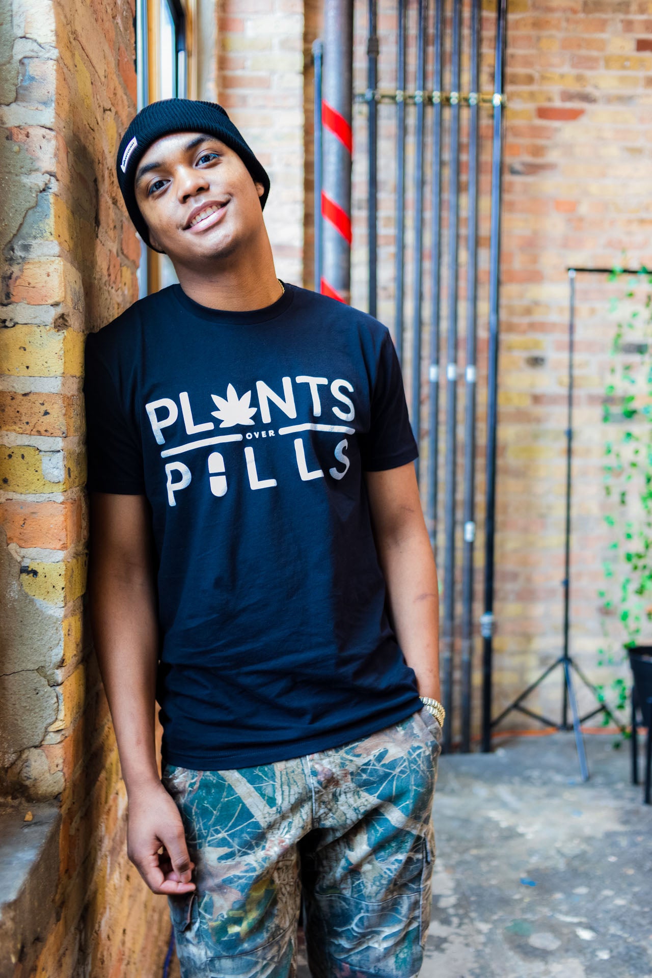 Hemp Heals | Plants Over Pills T-Shirt