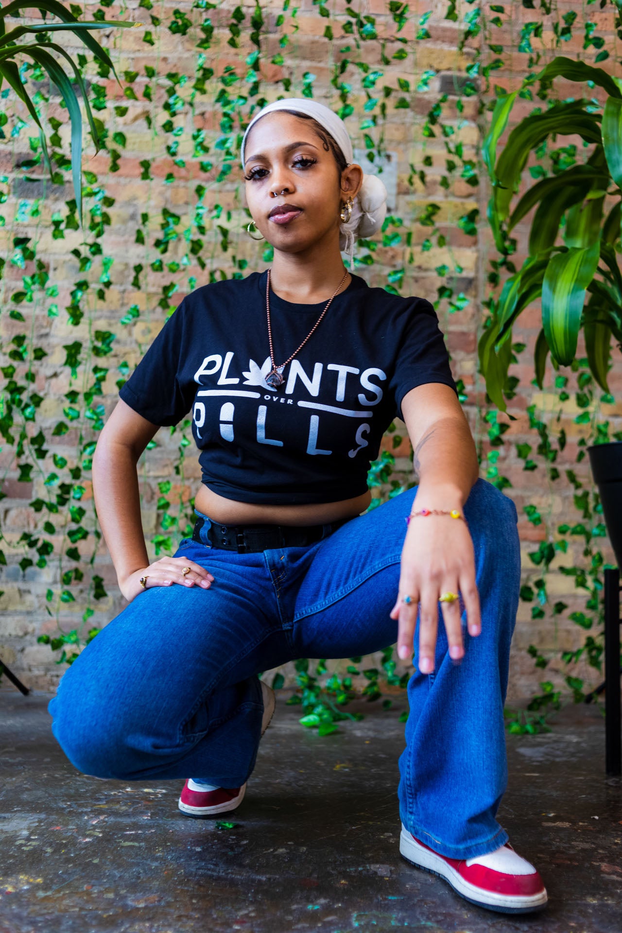 Hemp Heals | Plants Over Pills T-Shirt