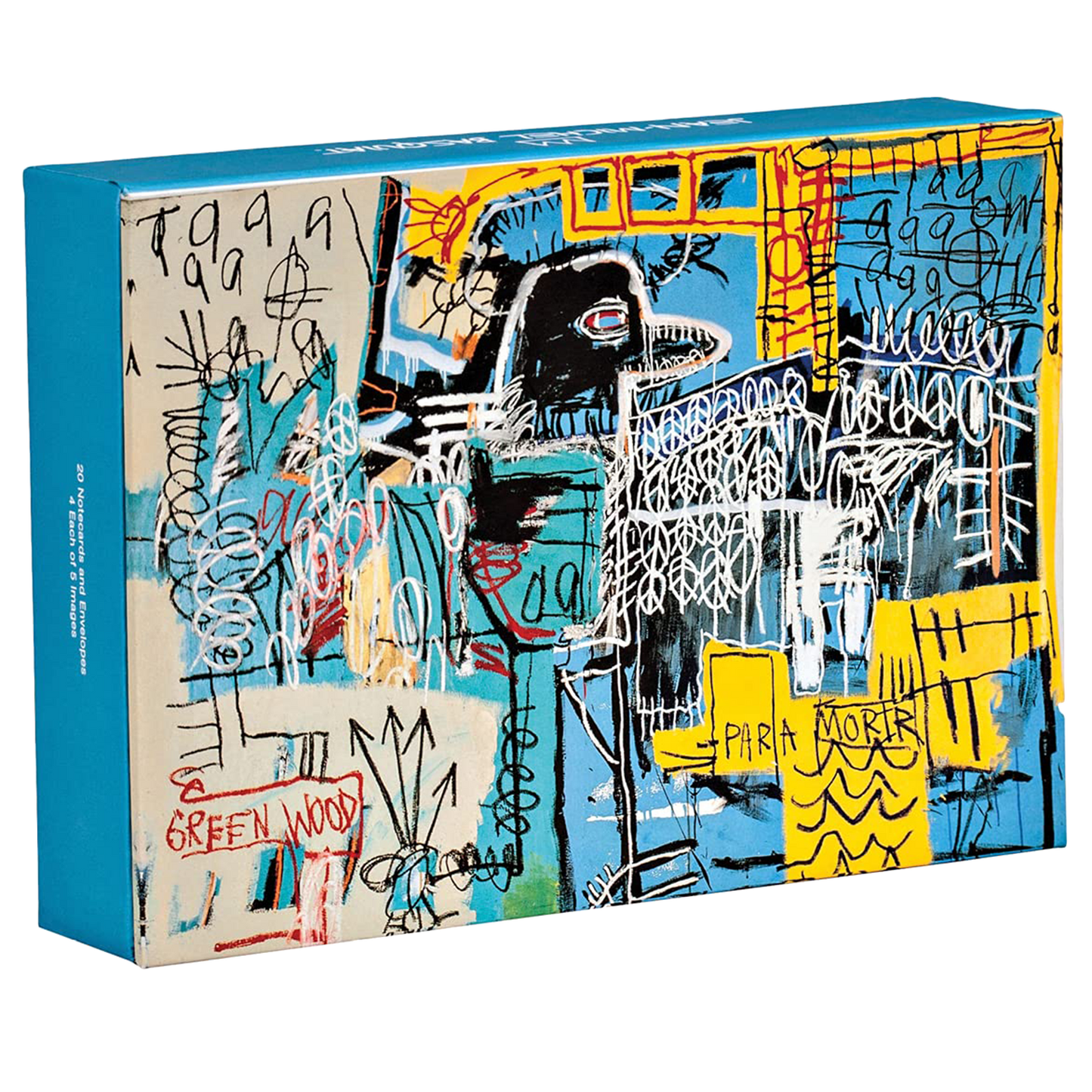 Jean-Michel Basquiat FlipTop Notecard Box