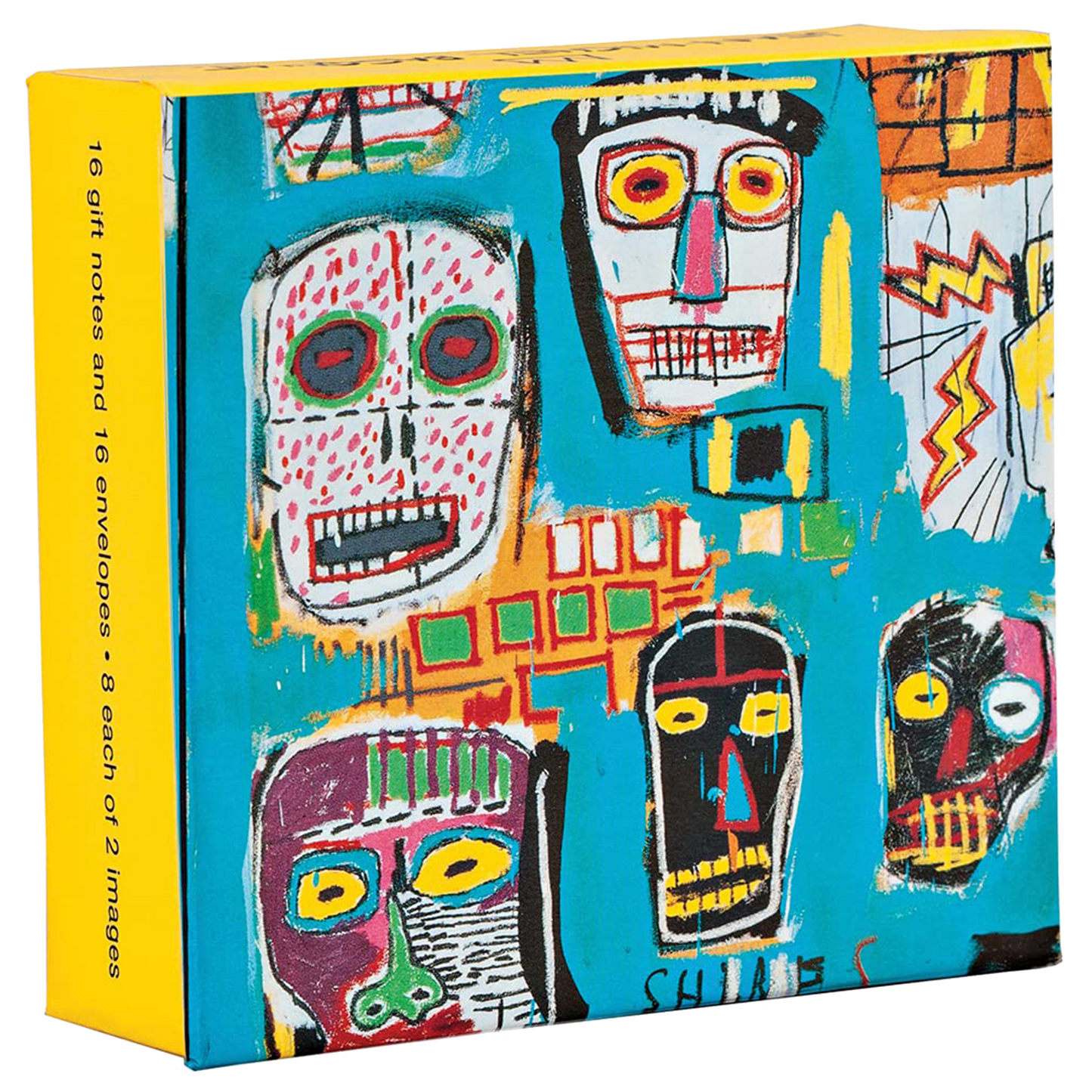 Jean-Michel Basquiat Mini FlipTop Notecard Box