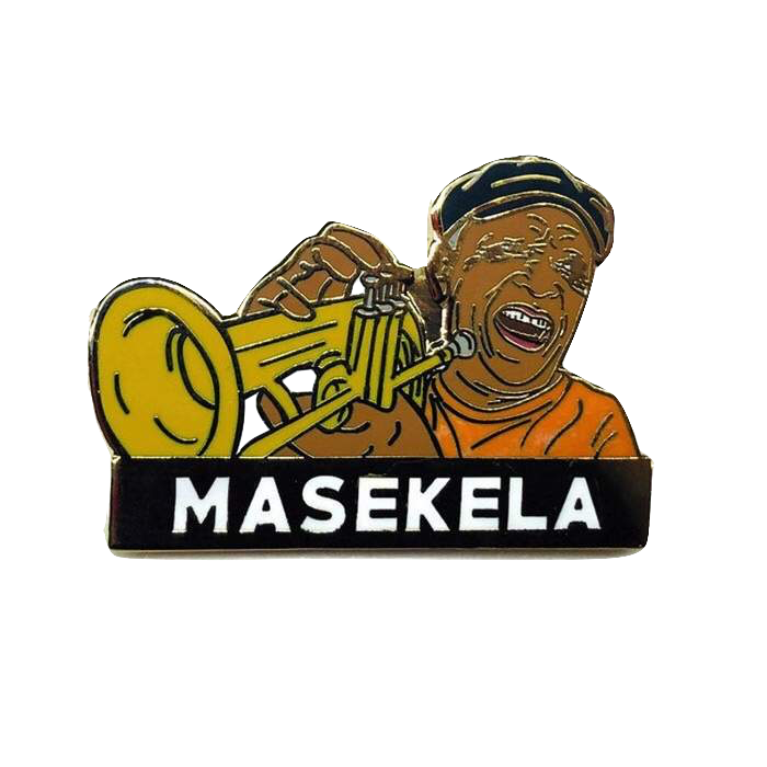 Masekela - Enamel Pin by Reformed School