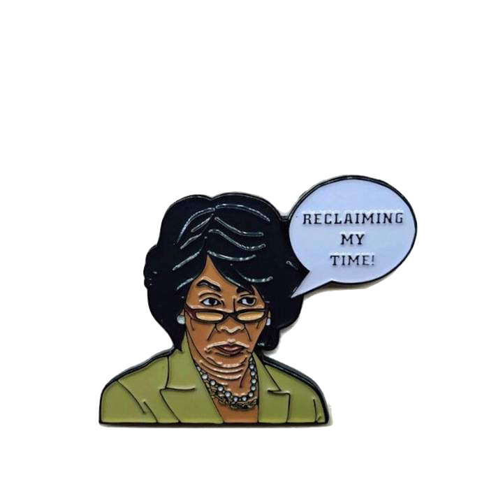 Maxine Waters - Enamel Pin by Reformed School