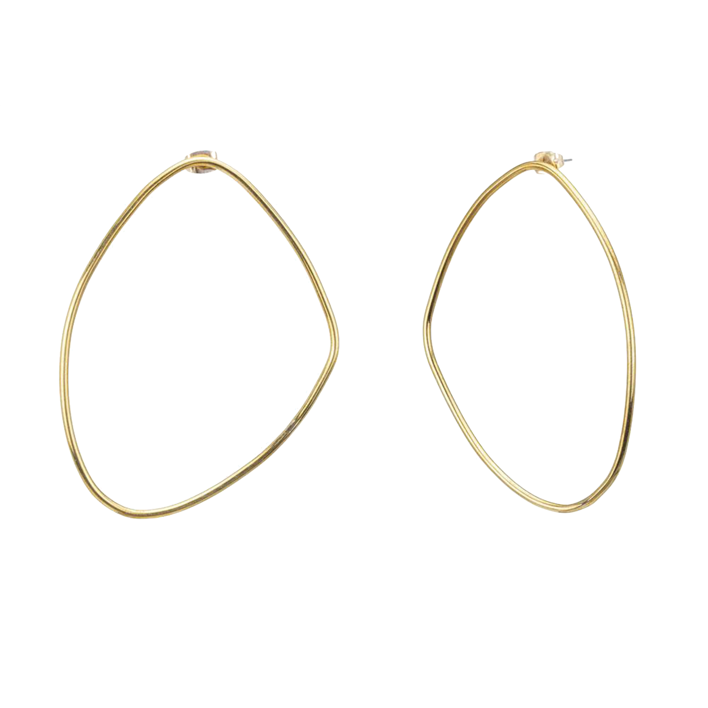 Maxi Sabi Outline Stud Earrings