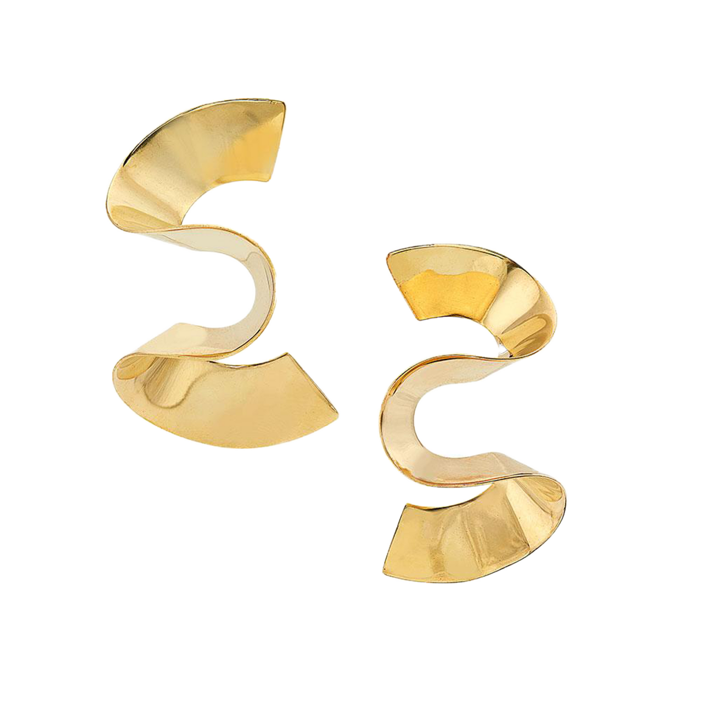Maxi Twisted Sia Stud Earrings