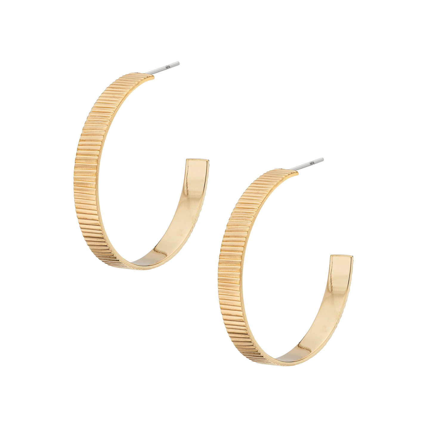 Meta Hoop Earrings