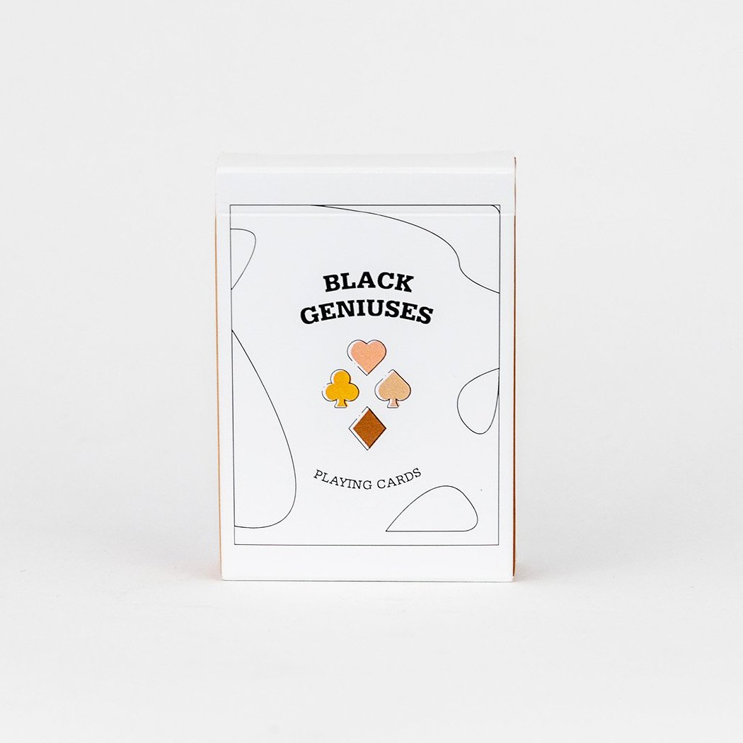 Black Geniuses Playing Cards