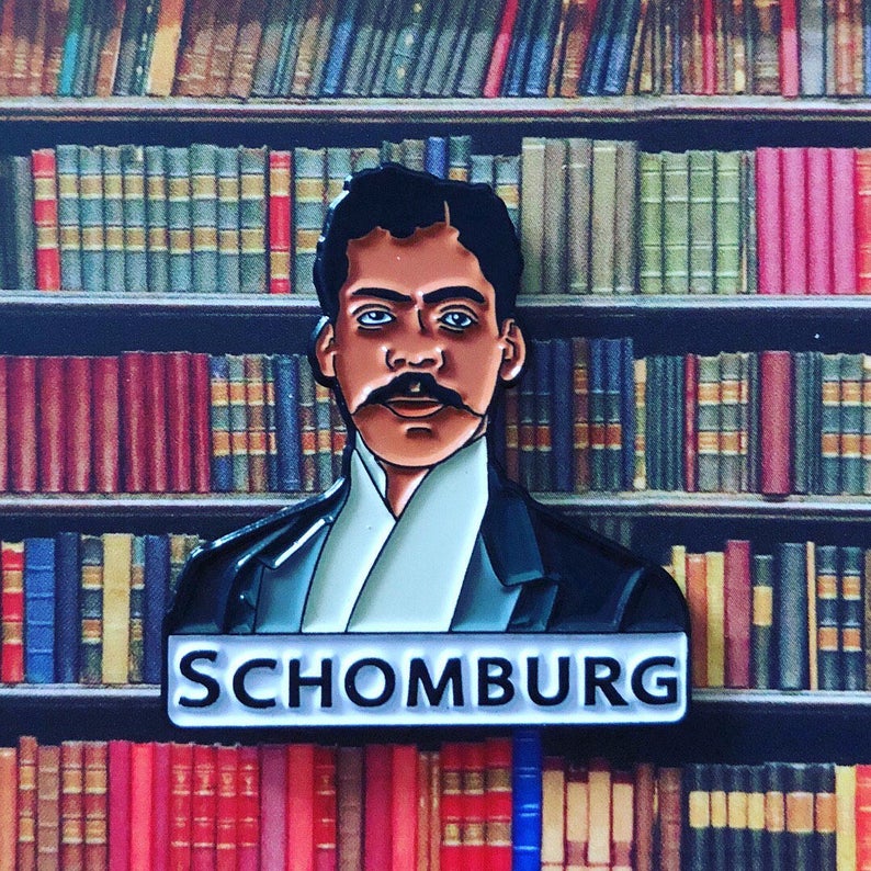 Arturo Schomburg - Enamel Pin by Reformed School