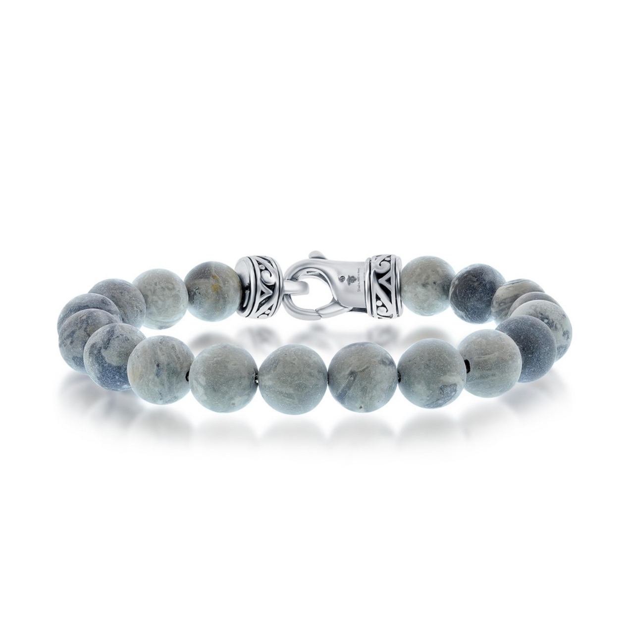 Classic of NY | Stainless Steel 10mm Bead Bracelet