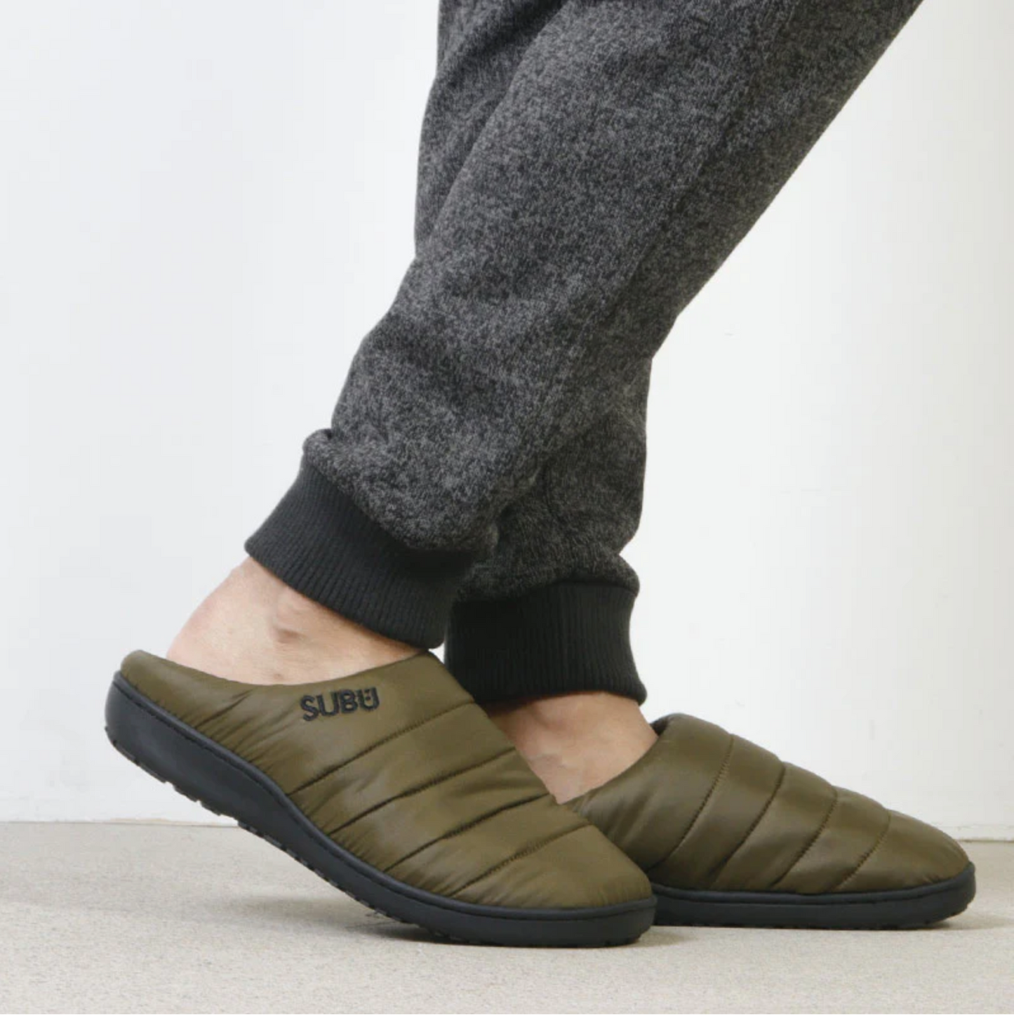 Subu | Khaki Slippers
