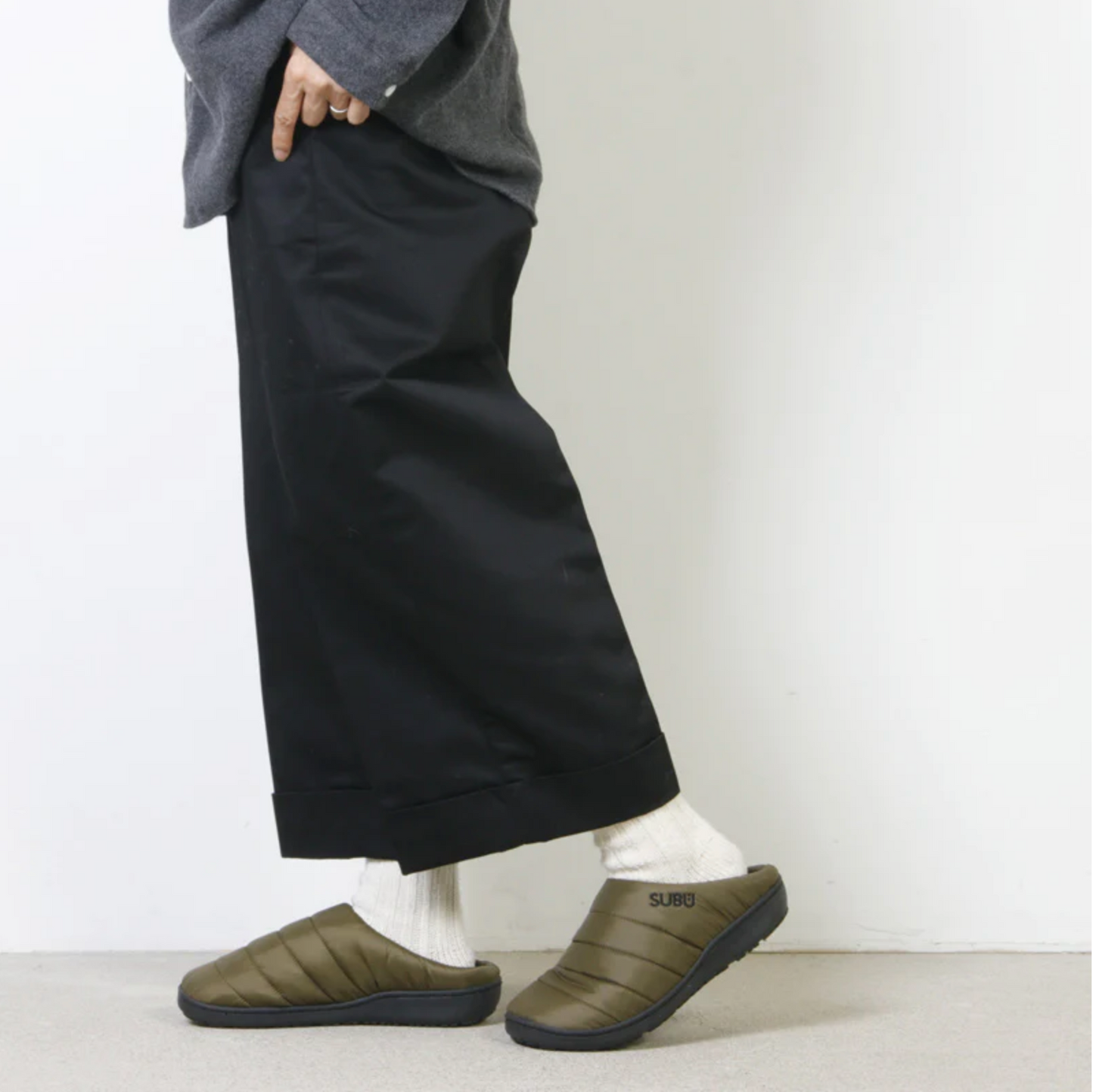 Subu | Khaki Slippers
