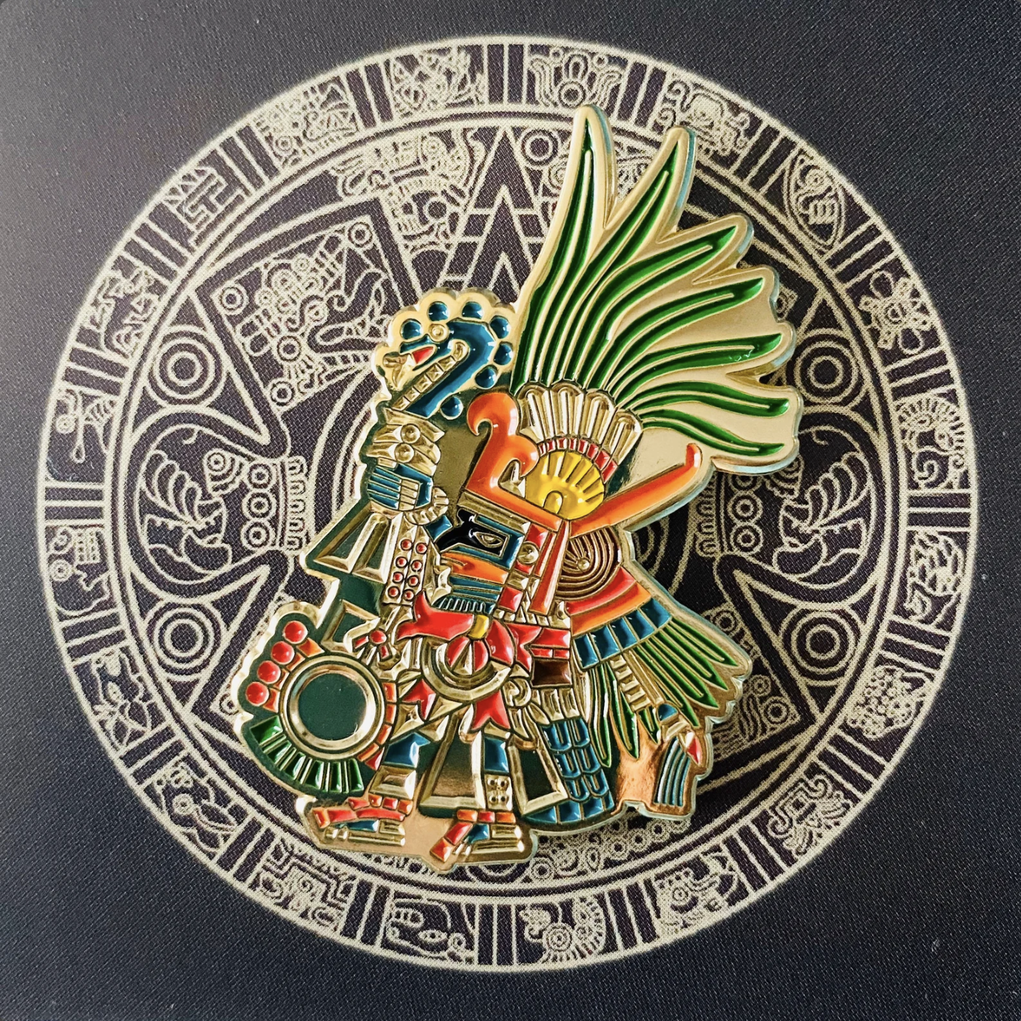 Huitzilopochtli Soft Enamel Pin