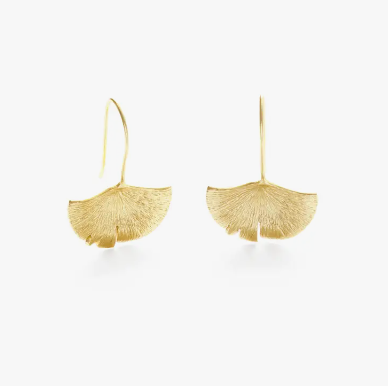 Mind's Eye Design | Gingko Earrings