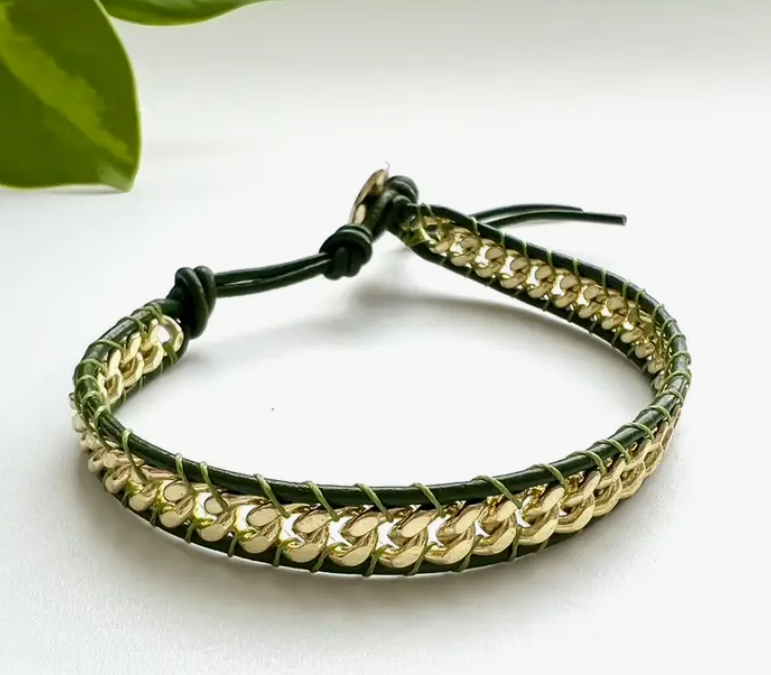 Chain Cord Bracelet - MBB040