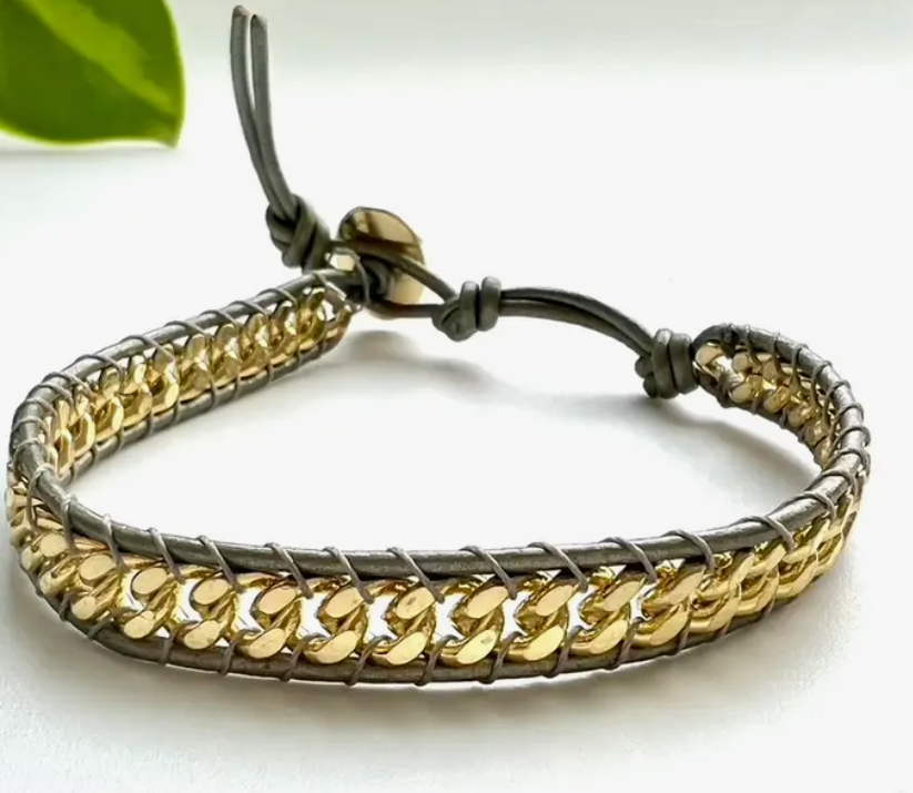 Chain Cord Bracelet - MBB040