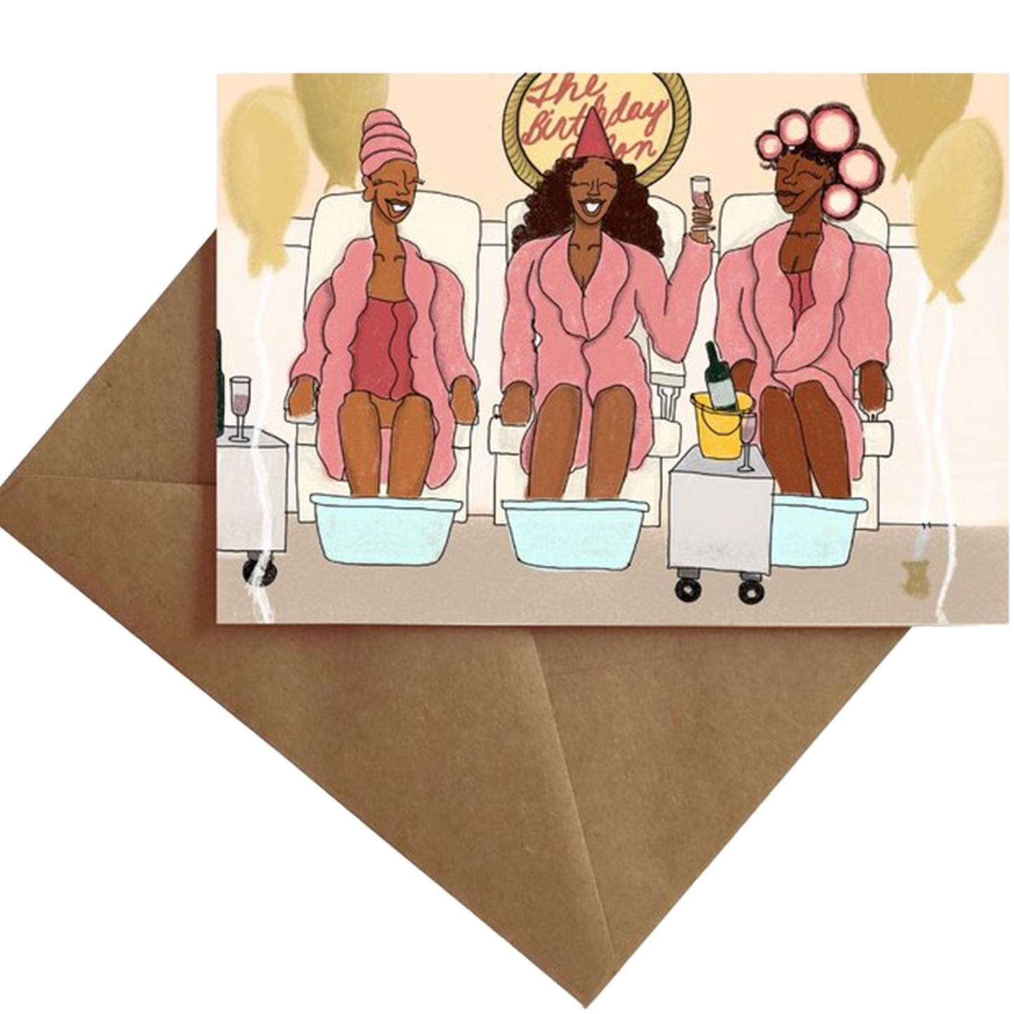 Treat Yo Self Birthday Card
