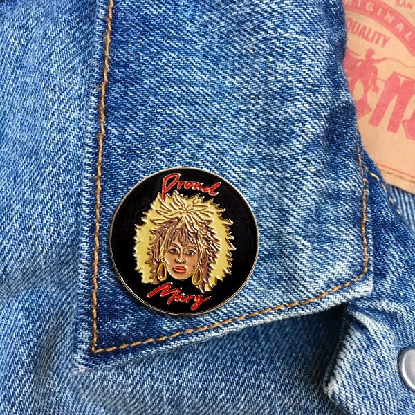 Tina Turner Lapel Pin