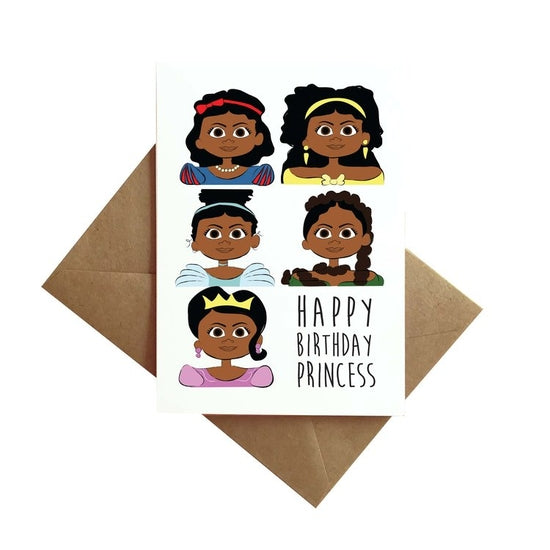 Happy Birthday Princess Card