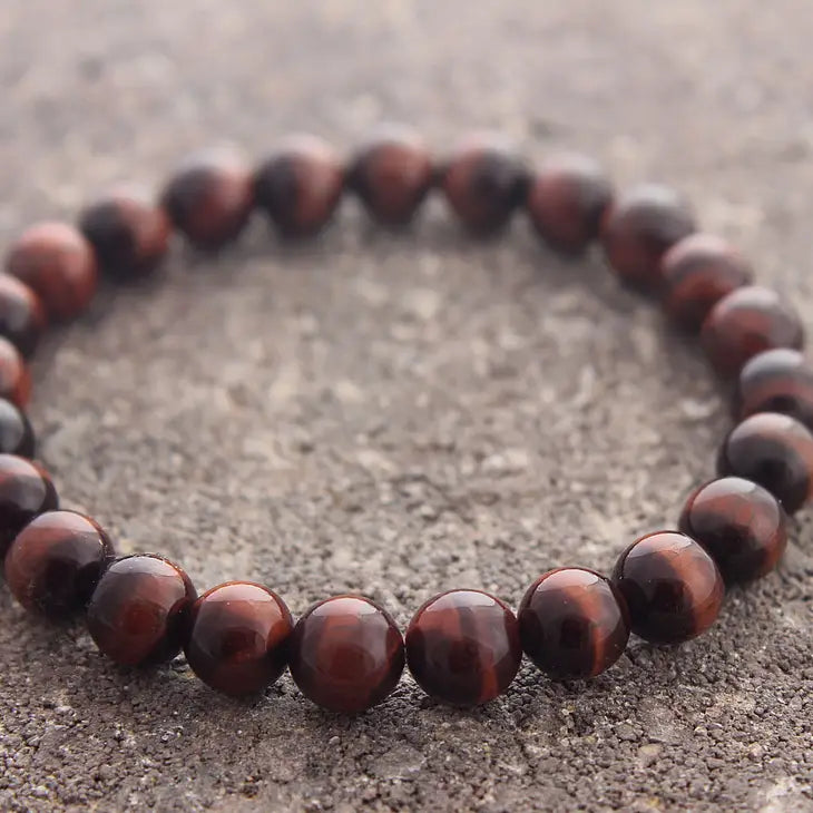 Red Tiger's Eye Bracelet