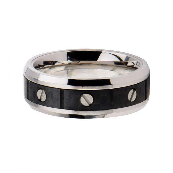 Carbon Fiber Ring with 3 Screws
