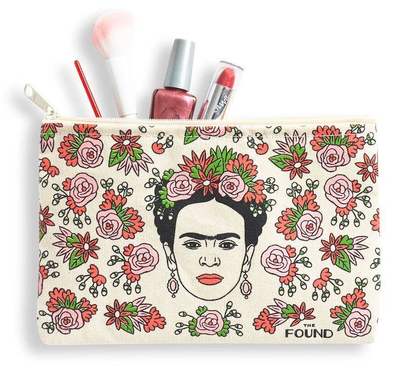 Frida Canvas Pouch