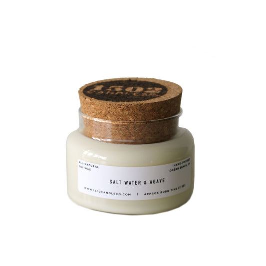 1502 Candle Co. | Salt Water & Agave Soy Candle